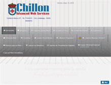 Tablet Screenshot of chillon.com.mx